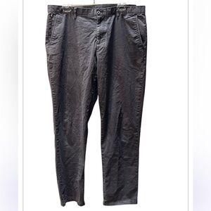 English Laundry Pants Mens 38 X 34 Grey Casual Dress Elastic Waist Stretch